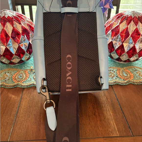 Coach Light Blue Backpack - Picture 3 of 11